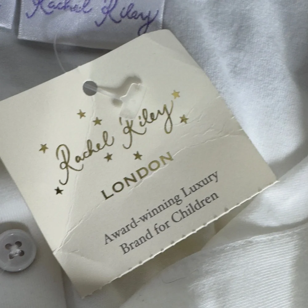 Rachel Riley London White/Navy NWT Sailor‎ Suit Sz 12 Months